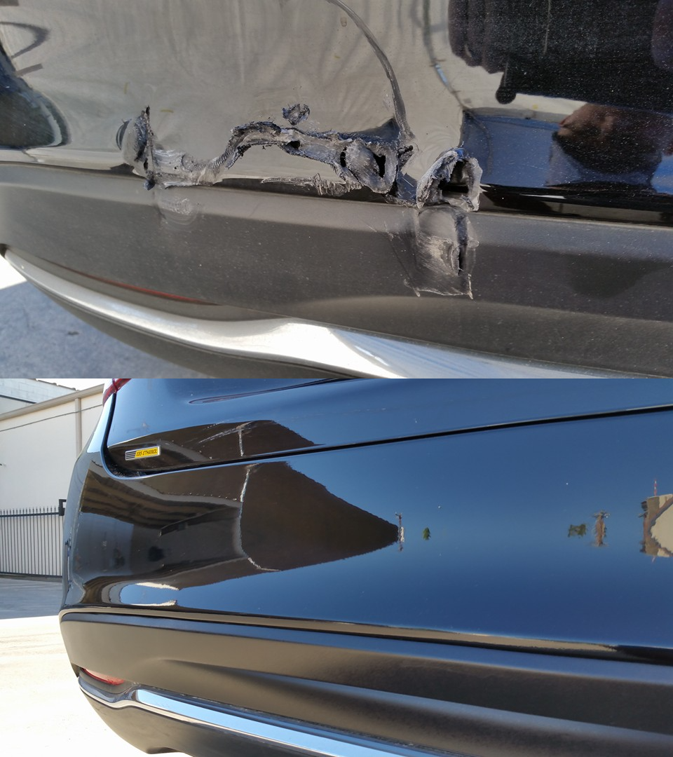 before and after repair photos